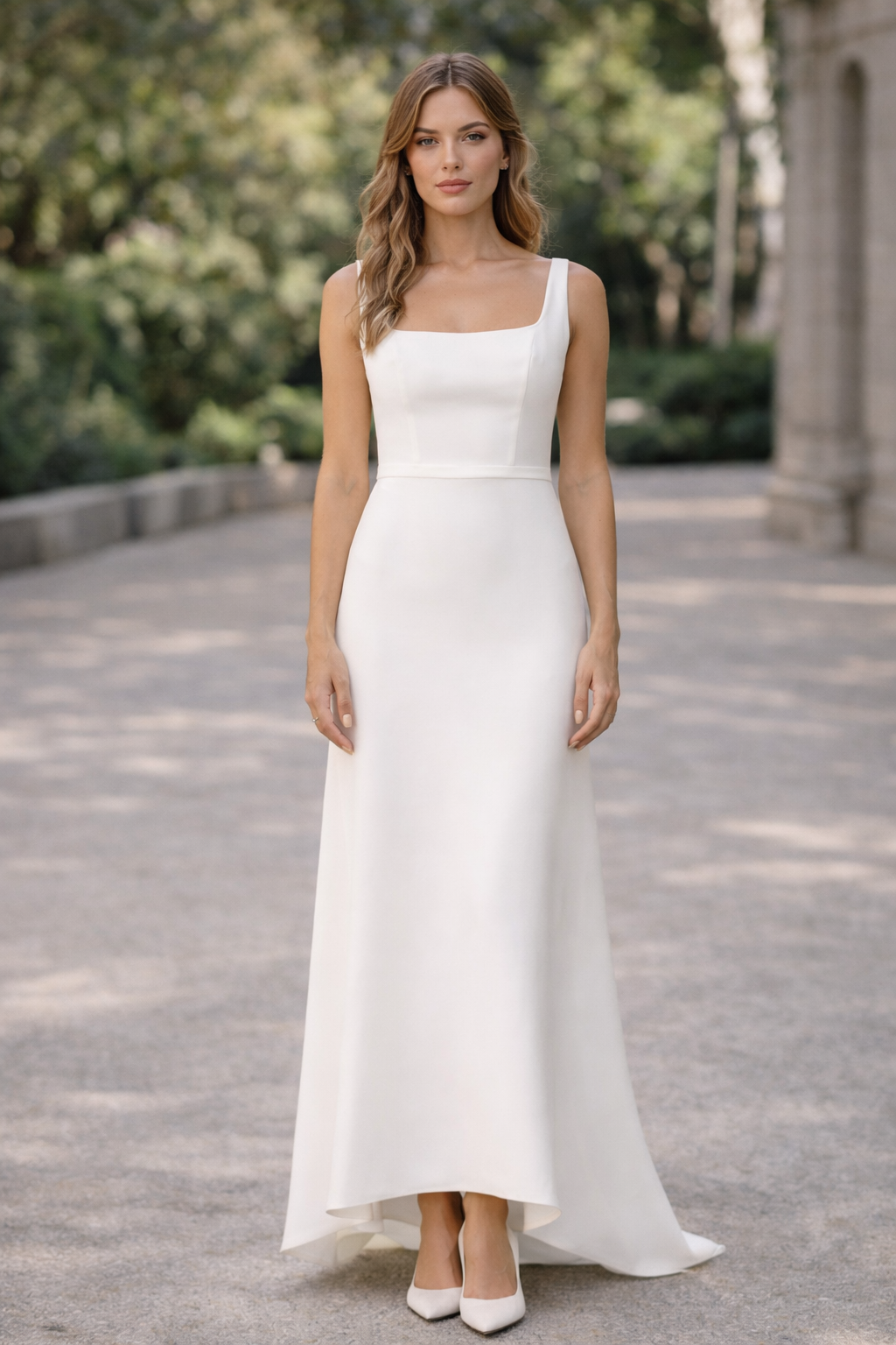 Atlet Yaka Nikah Elbisesi